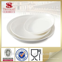 Venta al por mayor fina mesa de comedor de porcelana real conjunto, platos baratos de China